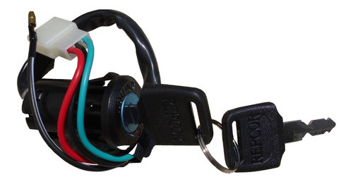 Mondial Fd 200 S  Llave Contacto Tambor Con Duplicado 1