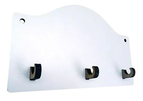 Porta Llaves Madera Brillante Para Sublimar Sublimable X 10 0