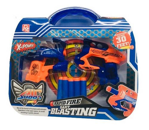 Pistola Lanza Dardos X 2 En Valija Acrilic Ar1 680255 Ellobo 0