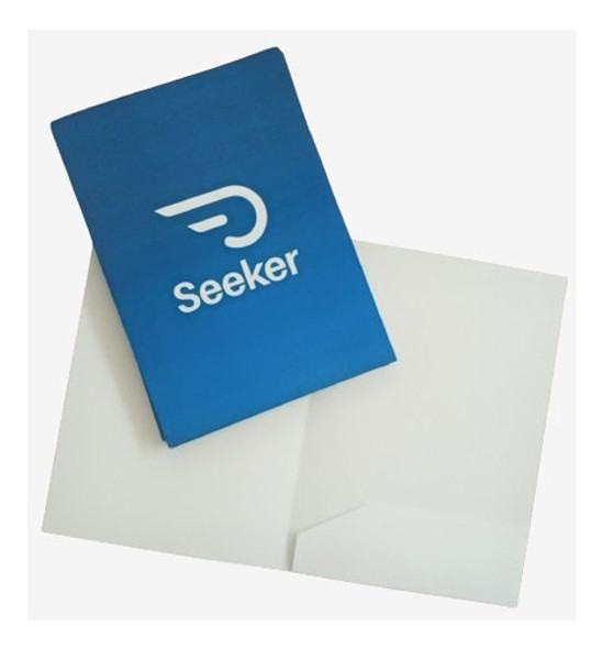 50 Carpetas Personalizadas A4 250g C/tu Logo + Diseño Gratis 0