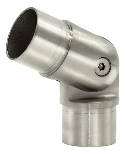 Unión Articulada 90º Caño Redondo 38,1mm Acero Inoxidable 0