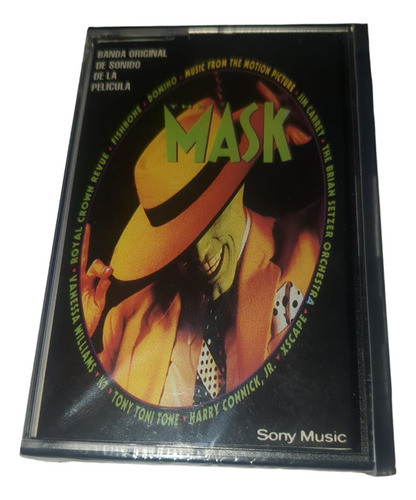 Cassette The Mask  Banda De Sonido Jim Carrey   Supercultura 0