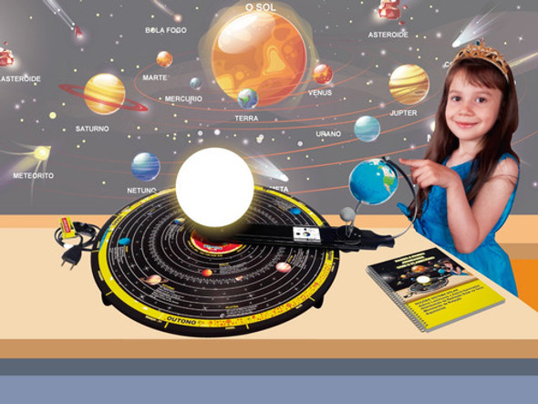 Planetario Sistema Solar Globo - Laboratorio De Ciencias 1