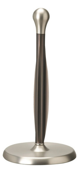 Soporte Papel Cocina Negro/nickel Tug Umbra 0