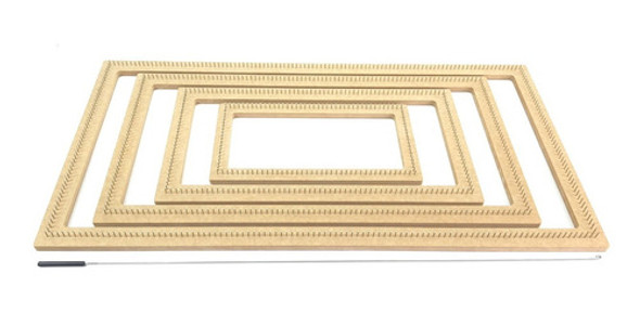 Tear Retangular Prego Conjunto 4 Peças Brinde Agulha 0