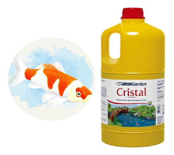 Cristal Garden Labcon Alcon Clarificante Lagos Carpas 5l 0