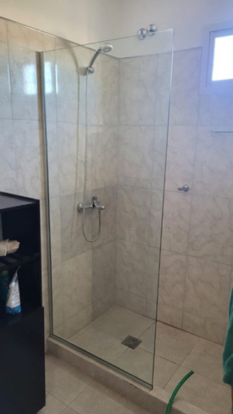 Kit Mamp Fija Temp 6 Mm Inc  190x70 C/perfil Alum Negro 0 Kit Mamp Fija Temp 6 Mm Inc  190x70 C/perfil Alum Negro 0