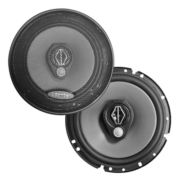 Parlantes Auto 6 Pulgadas Bomber Triaxial Bbr Con Reja 0