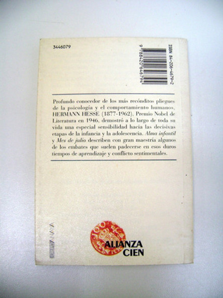 Alma Infantil Mes De Julio Hermann Hesse Usado Papel Boedo 1