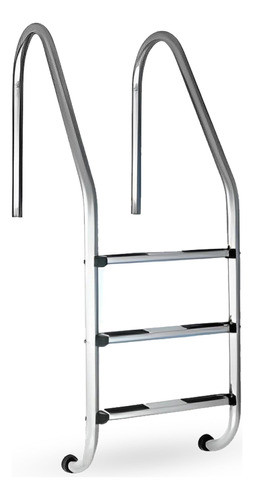 Escalera Para Piscina De 3 Escalones En Acero Inox. 0