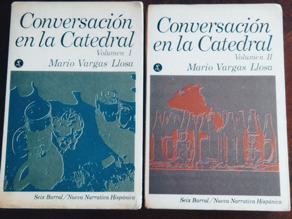 1970 Vargas Llosa Conversación Catedral 2a Edición Dos Tomos 0