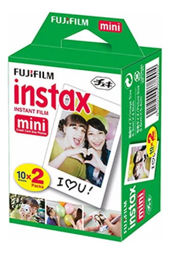 Película Fotográfica Fujifilm Instantánea Pack 10x2 54x86mm 1