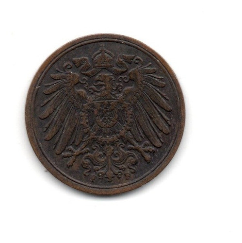 Alemania Imperio Moneda 1 Pfennig Año 1893 F Km#10 1