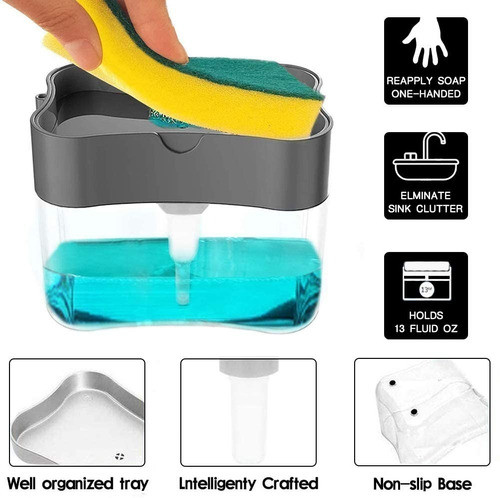 Porta Detergente Y Esponja 1