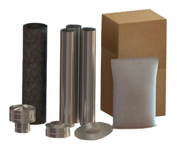 Kit Instalacion Calefactores A Leña  Global Calefactores 0