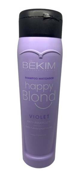 Shampoo Matizadora Happy Blond250 Bekim Violeta Antiamarillo 0 Shampoo Matizadora Happy Blond250 Bekim Violeta Antiamarillo 0