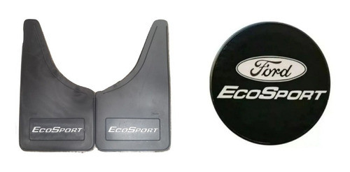 Cubre Rueda Ecosport 15 + Juego Completo (x4) Barrero Goma 0