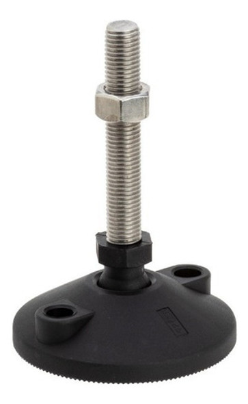 Pata De Maquina Base Ø 100 Rosca Metalica M12x100 Fezn 0 Pata De Maquina Base Ø 100 Rosca Metalica M12x100 Fezn 0