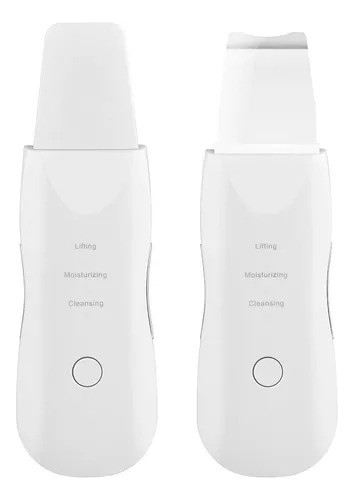 Espátula Facial Ultrasónica Recargable Peeling Skin Scrubber 0