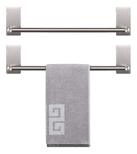 Nearmoon Self Adhesive Bathroom Towel Bar- Acero Inoxidable 0