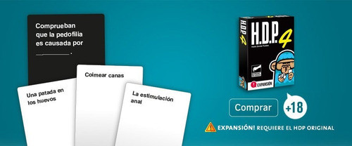 Juego Hdp 4 (expansión) 1