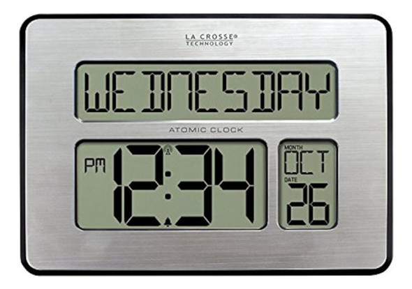 La Crosse Technology 5131419int Reloj De Calendario Completo 0