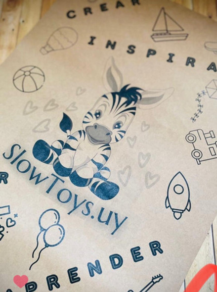 Mantel De Papel Personalizado Con Tu Logo 35 X 50 -  300 Un. 1