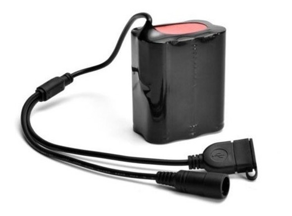 4.2v Recargable 12000mah 6 X 18650 Batería Para Bicicleta Lu 1