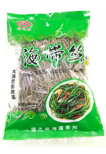 Alga Marinha Kombu Fatiado Luoyuan 100g 0