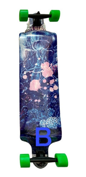 Longboard Skate Rebaixado 41 Drop Down Maple Modelo B 0