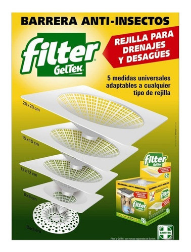Filter Geltek 12x12 X12u 0