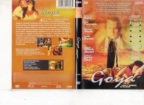 Goya Luces Y Sombras De Un Genio (1999) - Dvd Orig - Mcbmi 0