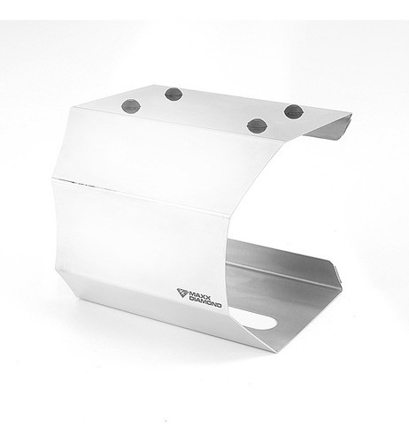 Suporte De Papel Higiênico Com Porta Celular - Inox Escovado 0