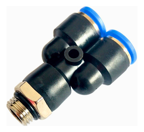 Conexao Pneumatica Tipo Y Para Tubo 8 Mm Rosca 1/4 Bsp 0