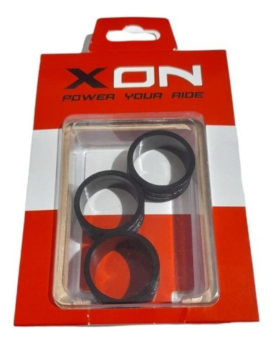Suplementos Espaciadores Horquilla Bicicleta Alum. Negro Xon 0