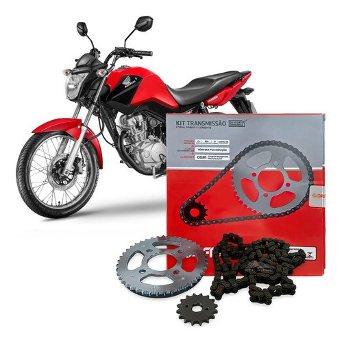 Kit Transmissão Diafrag Honda Cg 150 Titan Fan 2005-2016 0