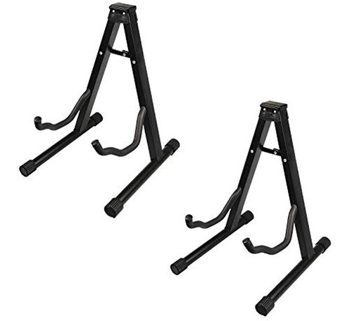 2 Piezas Soporte De Guitarra Plegable Universal A-frame Sopo 0