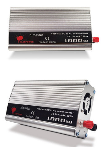 Conversor Inversor Solar 12volt A 220 Volt Ca 1000w Oferta ! 0