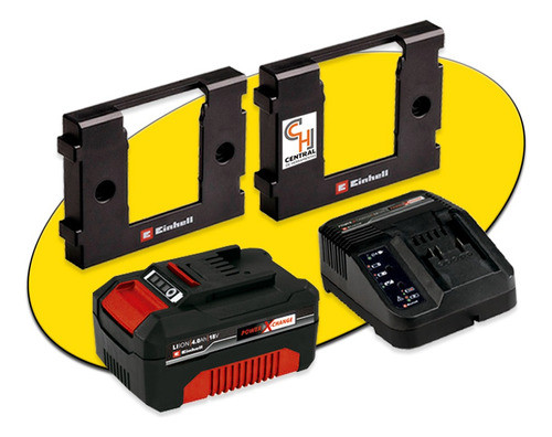 Soporte De Pared Para Baterías Einhell Cargador Taller 18v 0