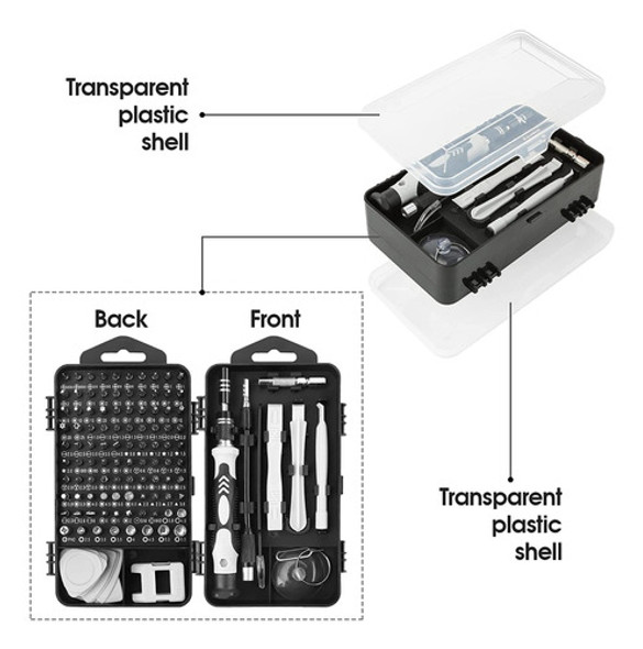 Kit Herramientas Reparacion Profesional Celulares 116 Piezas 1