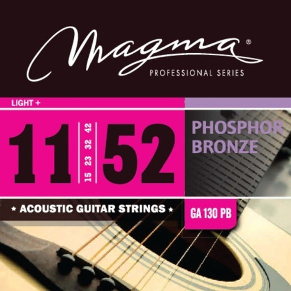 Encordado Para Guitarra Acustica Bronce Fosforo11/52 Ga130pb 0