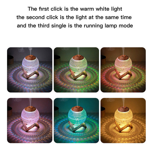 Purifique E Decore Com O Umidificador Esfera Colorido 1