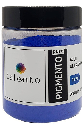 Pigmento Puro Talento Pb29 Azul Ultramar 100g 0