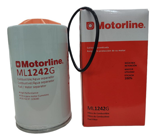 Filtro De Combustible Motorline Ml1242g (fs1242 // Wk940) 0