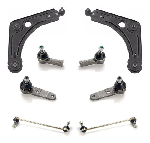 Kit Tren Delantero Ford Escort 96 Orion Pointer Con Parrilla 0
