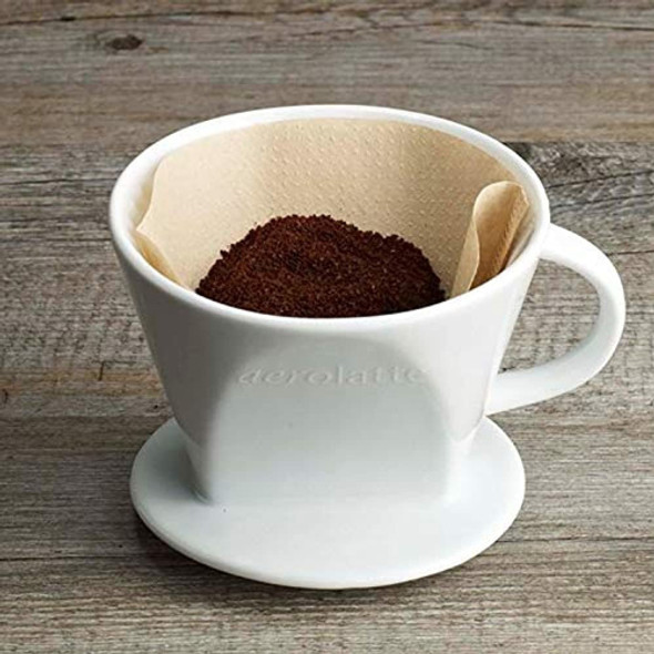 Aerolatte Pour Over Cafetera De Embolo Reutilizable Filtro 1