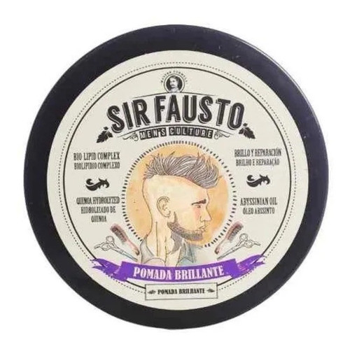 Cera Pomada Brillo Reparación - Sir Fausto 100ml 0