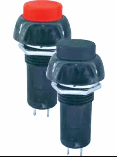 Kit 5 Botão Na S/trava Para Equipamentos Painel Acionador 0