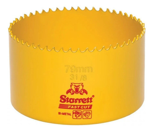 Serra Copo Bi-metal Passo Constante 3.1/8'' - 79mm Starrett 0