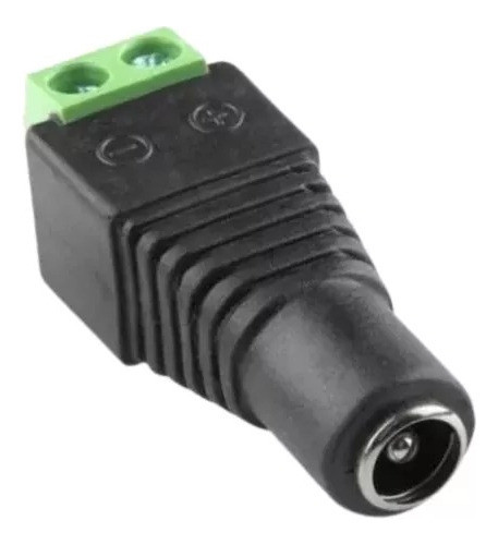 Pack Ficha Plug Hembra X10 . Para Alimentar Camara Cctv 0